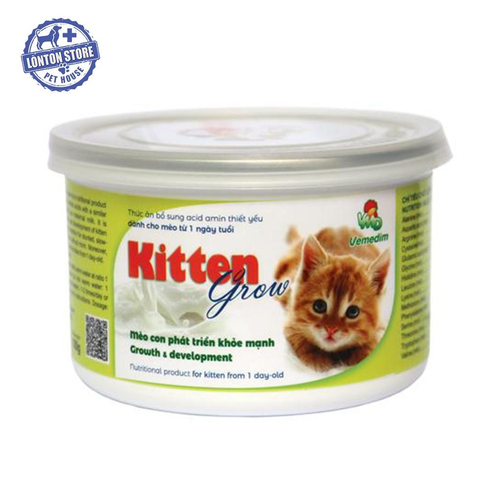 Sữa Cho Mèo Con Kitten Grow, 50g (Cao Cấp) - Lonton Store &amp; Vemedim