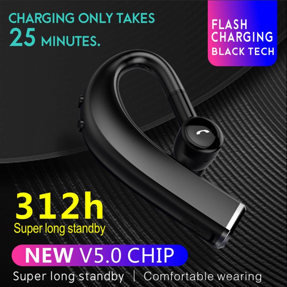 Tai nghe F680 BT không có dây, có chu vi Thiết kế treo tai xoay 180 độ-Sạc nhanh 312