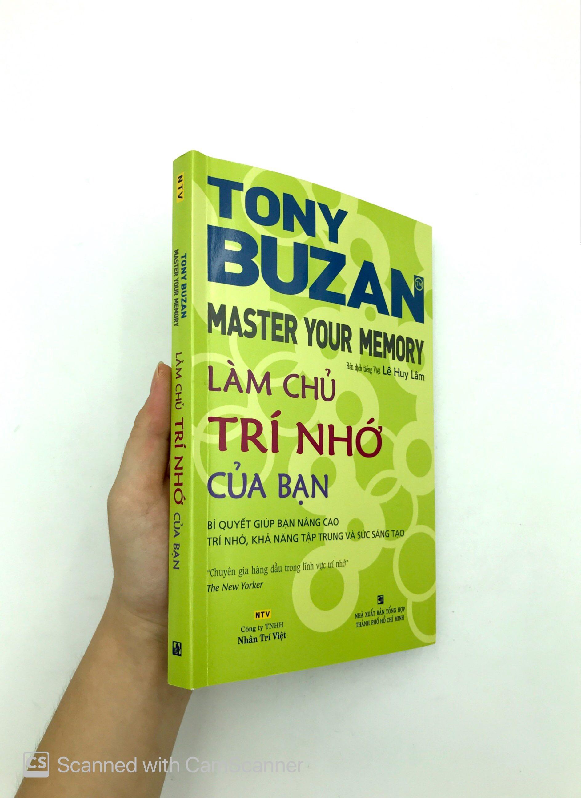 Làm Chủ Trí Nhớ Của Bạn (Tái Bản 2019)