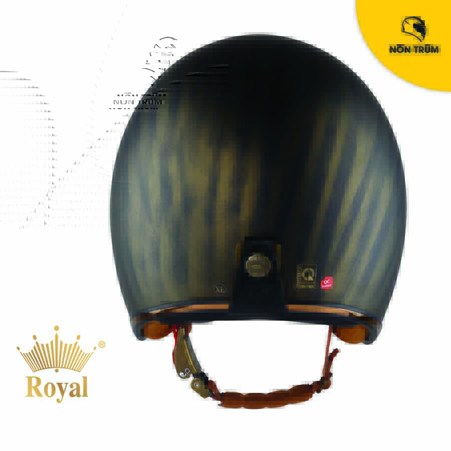 Nón bảo hiểm 3/4 Royal M20C đồng xước nhám phân phối bởi hệ thống Nón Trùm