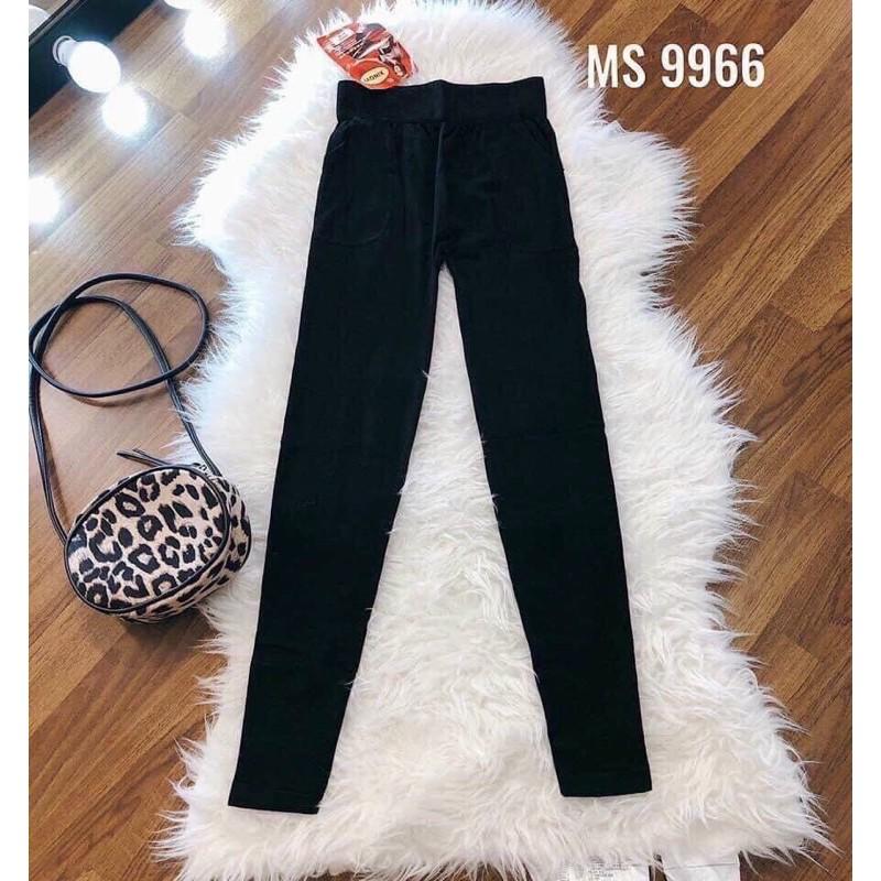 Quần legging Qc 9966 siêu co dãn quần quốc dân thông dụng mặc hằng ngày ạ