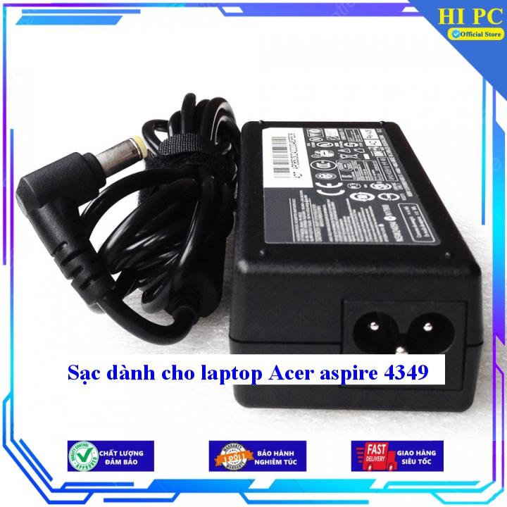 Sạc dành cho laptop Acer aspire 4349 - Kèm Dây nguồn - Hàng Nhập Khẩu