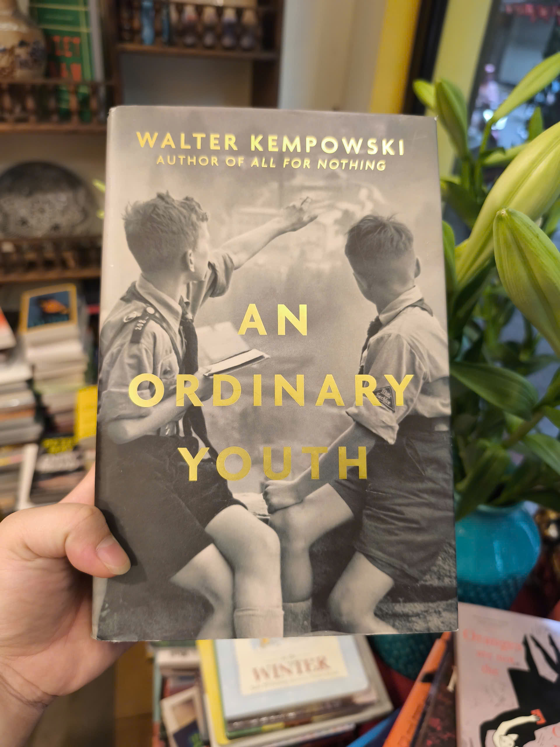 Sách - An Ordinary Youth by Walter Kempowski | Historical Fiction / Ngoại văn Nhập khẩu / Bìa cứng