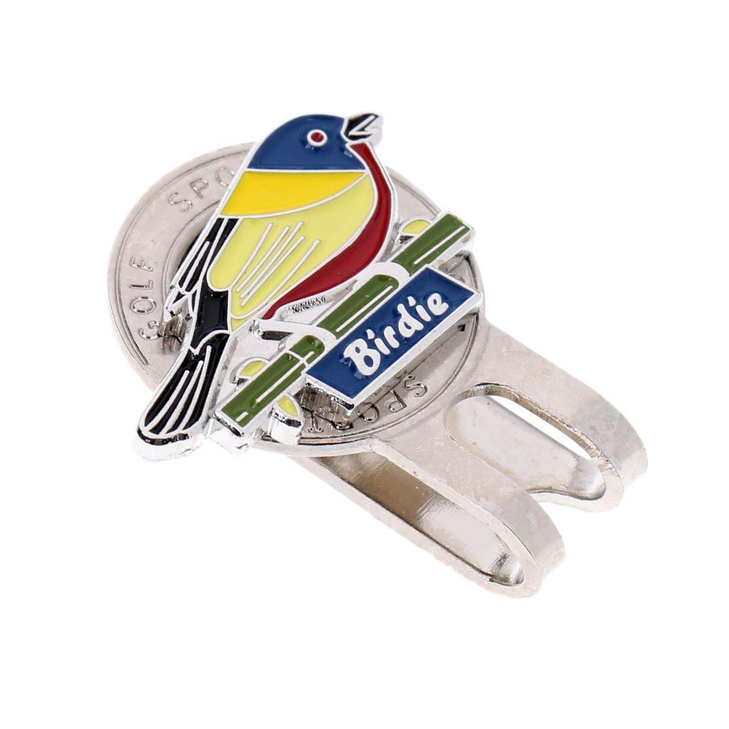 Hat Clip Golf Ball Marker Clip Onto Golf Cap Visor Gift