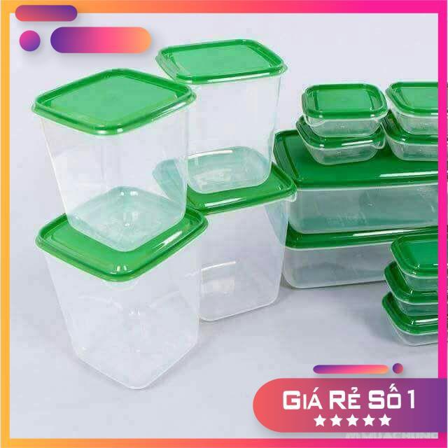 Bộ hộp nhựa 17 món đựng thực phẩm