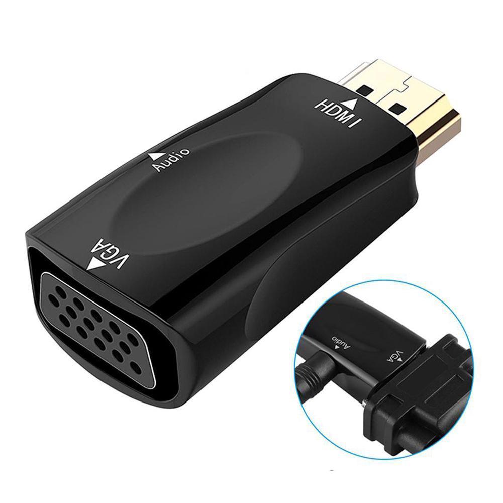Bộ Chuyển Đổi HDMI Sang VGA Với Cáp Âm Thanh HD 1080p 3.5 mm H4I9