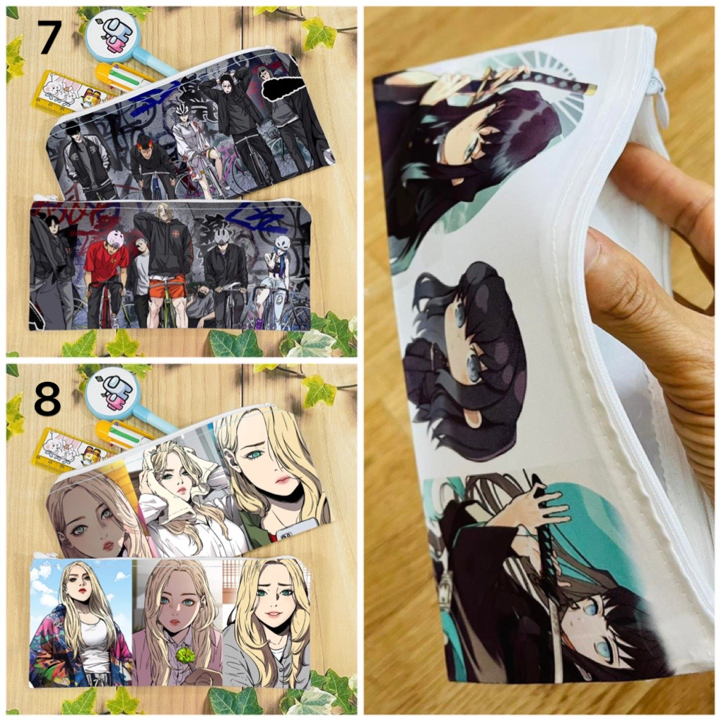 Hộp bút owen knight bl /ví bút  bóp viết anime owen knight