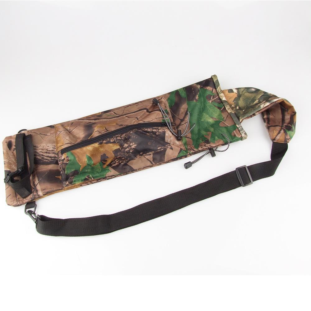 21'' Camo Archery Bow Arrow Belt Quiver Bag Pouch Adjustable Forest Hunting