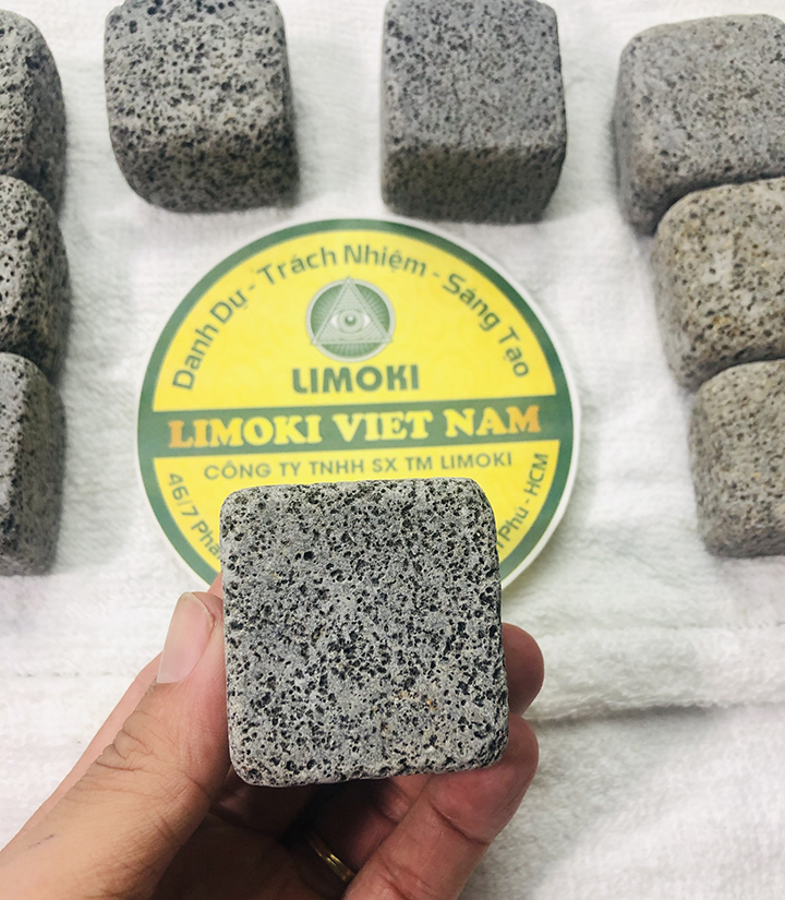Đá Cuội Núi Lửa Nướng Thịt Size 1KG ( 8 -10 Viên) Hàng Loại 1