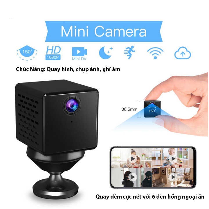 Camera S12 Dùng Sim 4G Quay 4K FullHD 1080P Siêu Nét - PIN 2-3 Ngày Quan Sát Báo Động Chống Trộm Chế Độ PIR Hồng Ngoại Đen