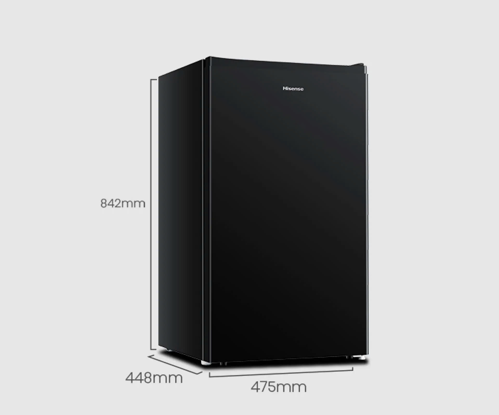 Tủ lạnh Mini Bar Hisense 94 Lít HR09DB làm lạnh nhanh, tiết kiệm điện, bảo hành 24 tháng - HÀNG CHÍNH HÃNG