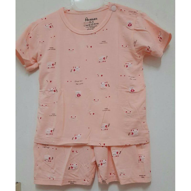 Bộ quần áo CỘC TAY cotton thun lạnh A3 Minky mom cho bé sơ sinh bé trai bé gái từ 0-18 tháng (Giao mẫu ngẫu nhiên)