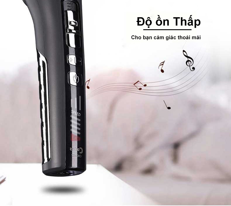 Tông Đơ Cắt Tóc Trẻ Em CODOS CHC-922 Chuyên Nghiệp, Gọn Nhẹ, Dễ sử dụngTẶNG Áo Choàng Cắt Tóc- Tăng Đơ Cắt Tóc Trẻ Em