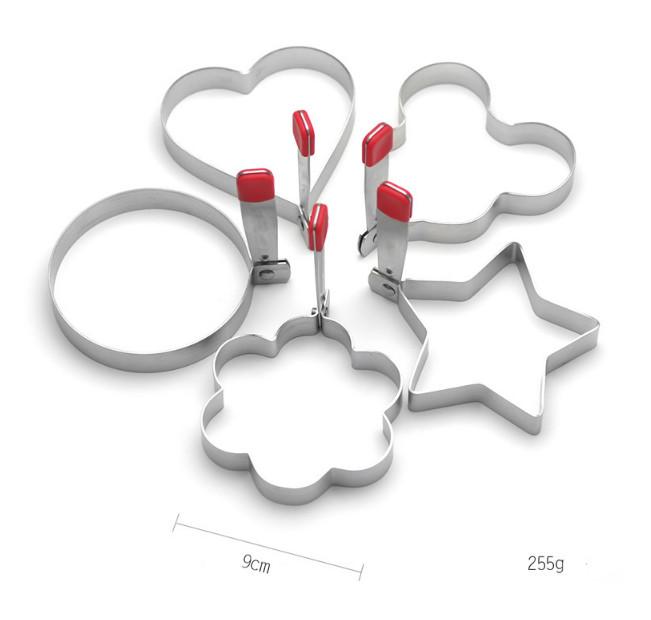 Set 2 Khuôn Chiên Trứng Hình Bông Inox 304 - 9Cm 255G
