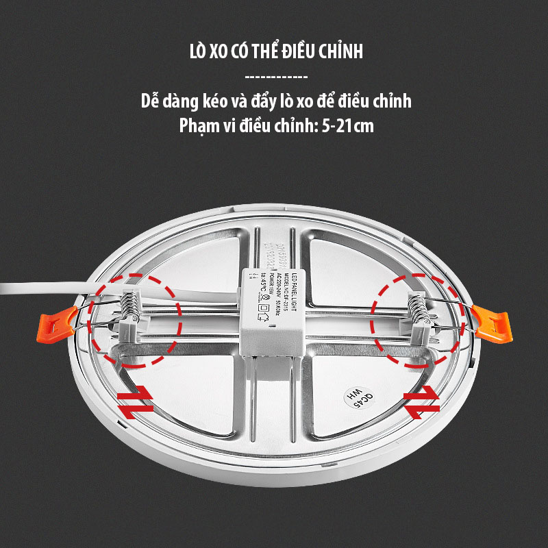 Đèn LED âm trần downlight siêu mỏng cao cấp,đèn LED giá rẻ,đèn trần phòng khách,đèn trần thạch cao siêu mỏng