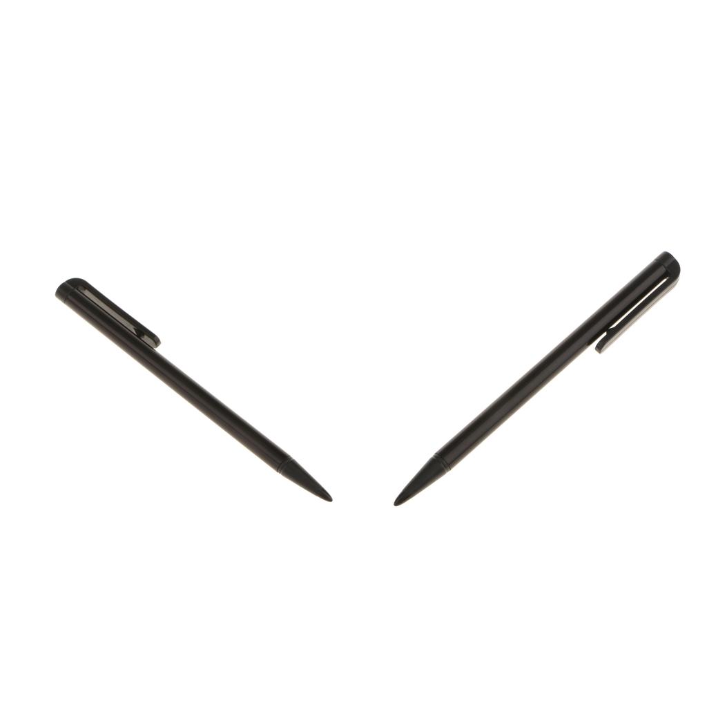 2x Resistive Touch Stylus Pens For  2DSLL/3DS New 3DS XL black