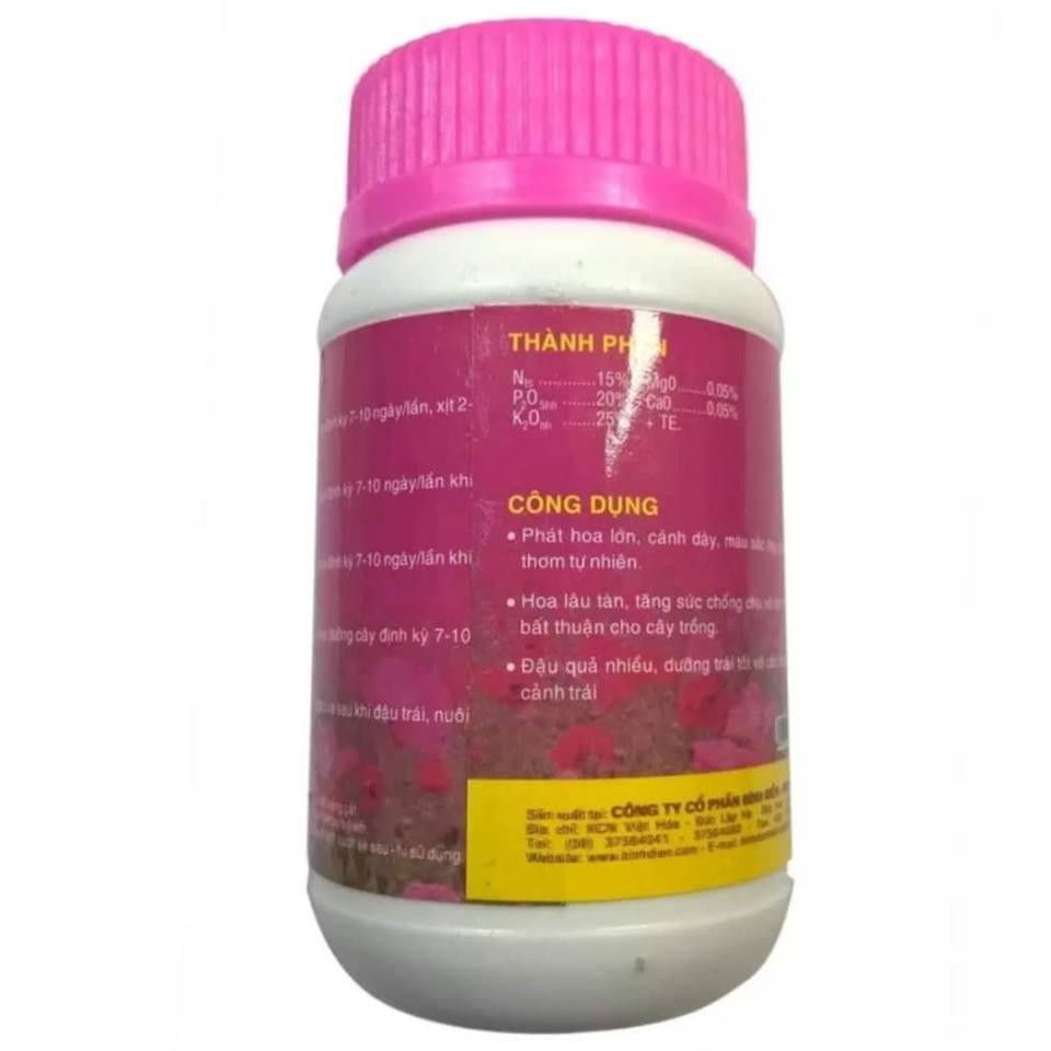 Combo 4 lọ phân bón lá NPK hiệu Đầu Trâu 501, 701, 901, Ac Masun chăm sóc lan và cây cảnh toàn diện