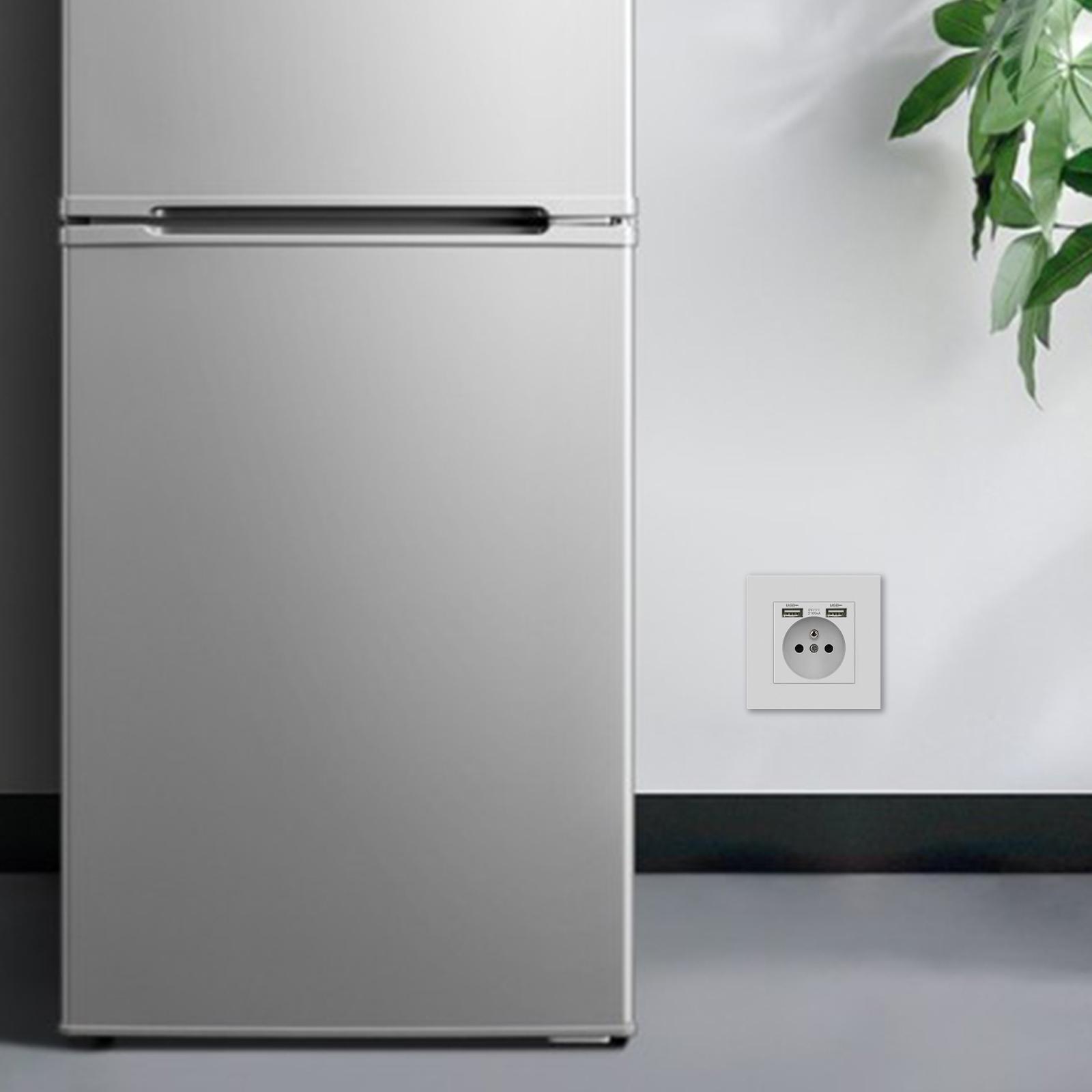 Wall USB Power Socket Charging Port Socket with USB for Household Appliances