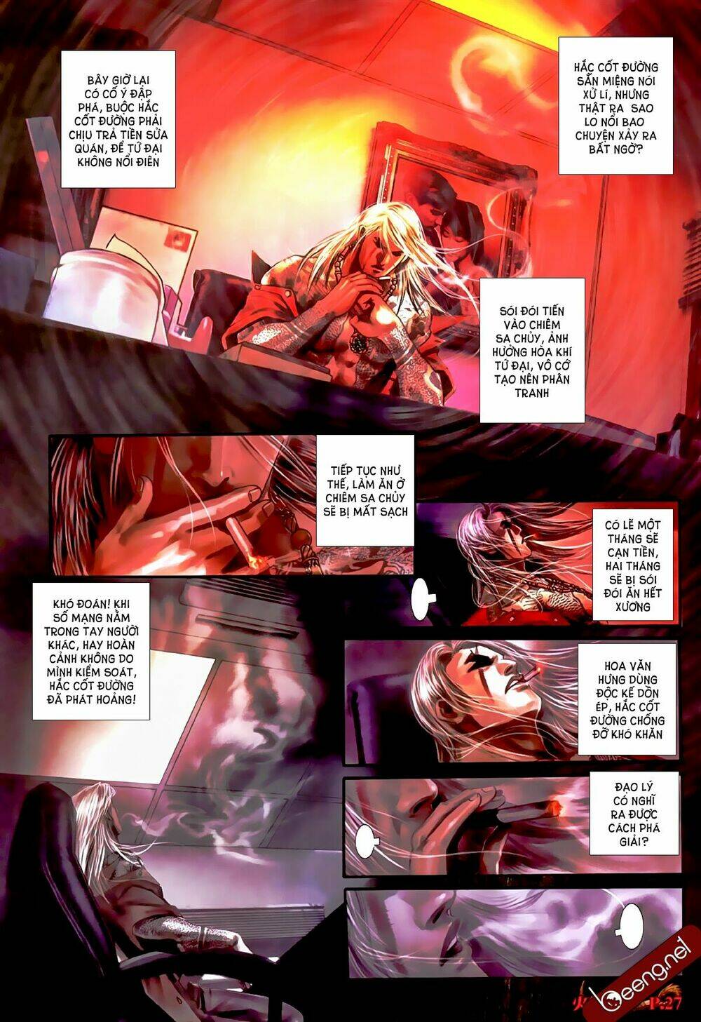 hỏa hồng niên đại hắc cốt đường chapter 510 11