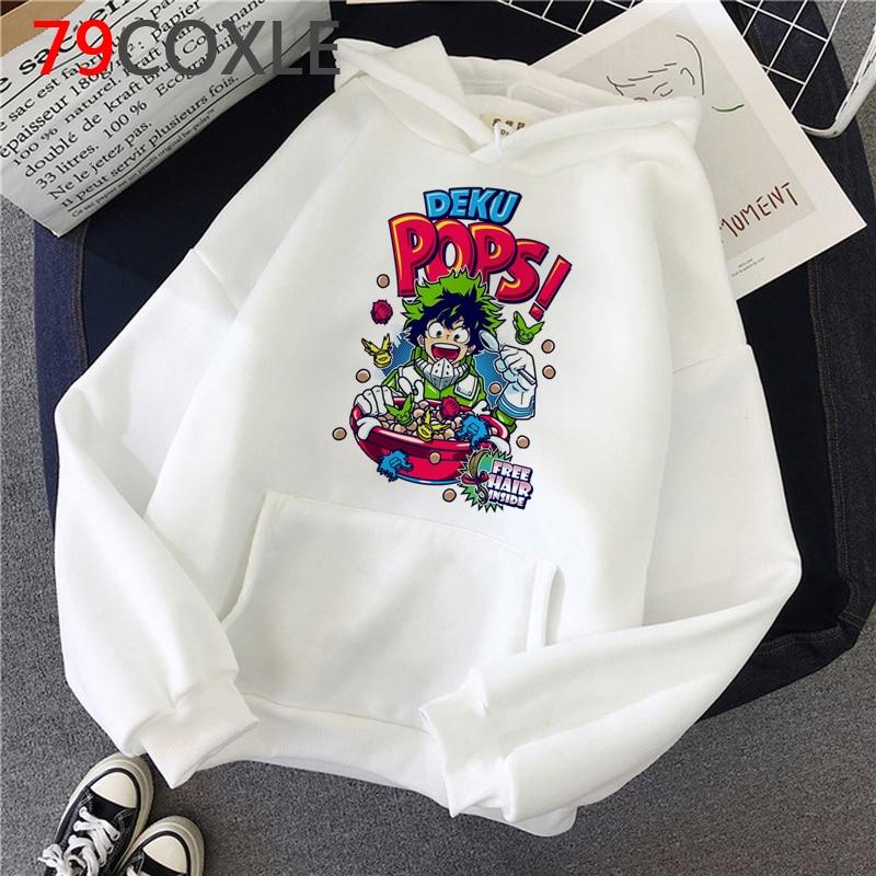 Áo Hoodie In Hình Anime Học Viện Anh Hùng Thời Trang Cho Nam