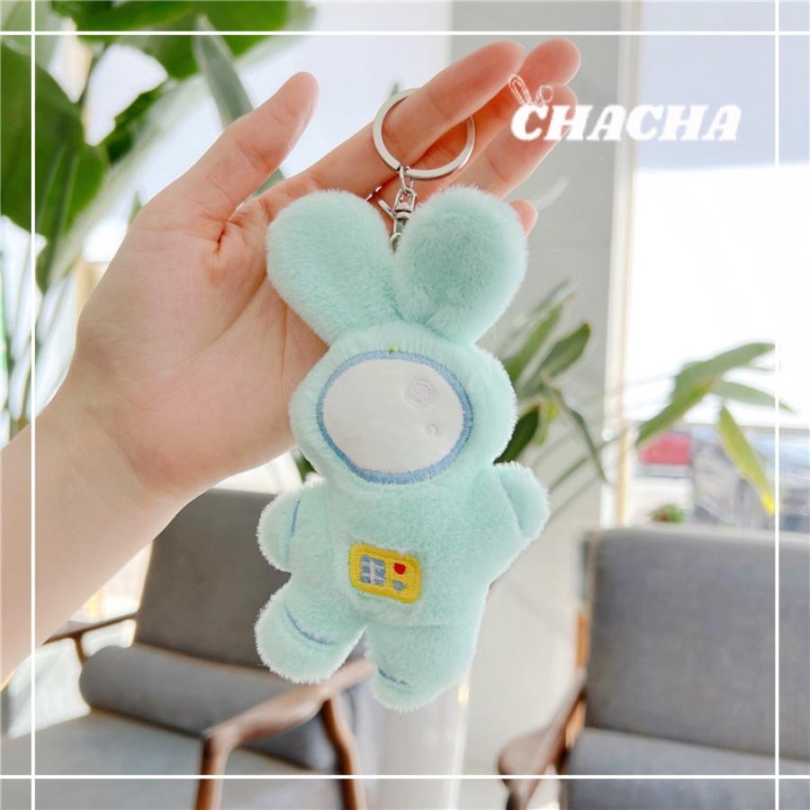 Móc khóa hình Phi hành gia Chacha Sweet cute treo balo túi xách siêu dễ thương