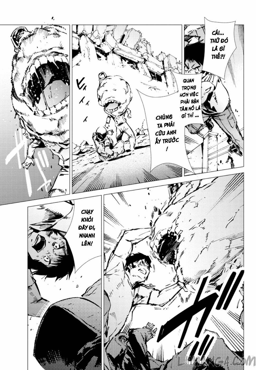 getter robo devolution: uchuu saigo no 3-punkan chapter 6 17