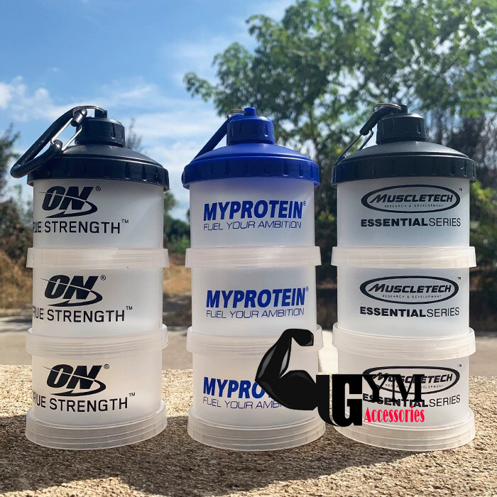 Hộp Đựng Whey 3 Ngăn Storage Boxes