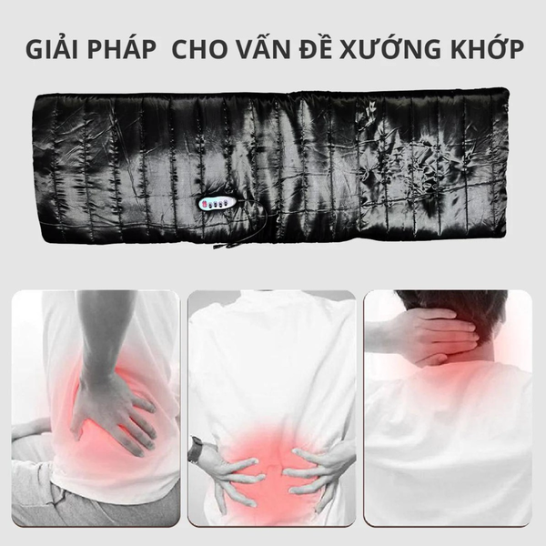 Nệm Massage Thư Giãn Toàn Thân 9 Bi Làm Giảm Căng Thẳng Mệt Mỏi