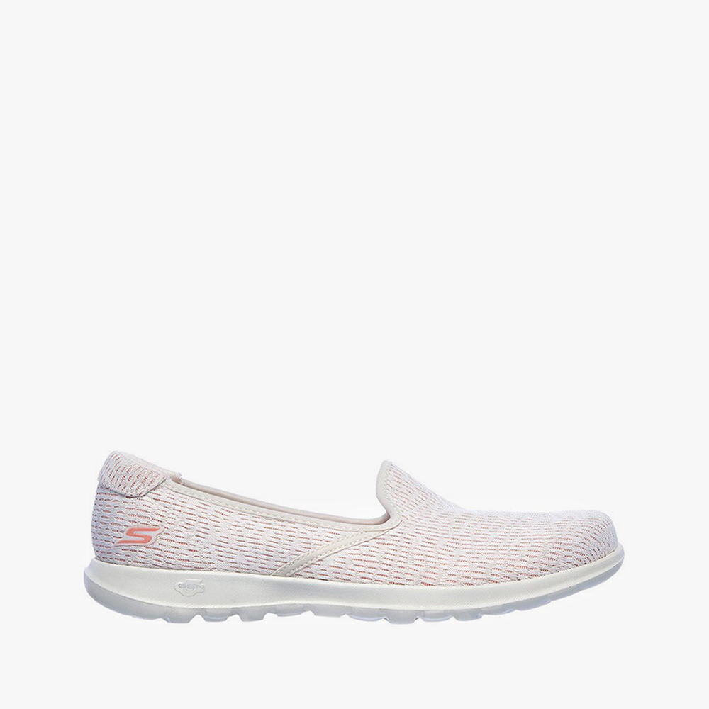 SKECHERS - Giày đế bệt nữ GoWalk Lite Cheer 136019-NAT