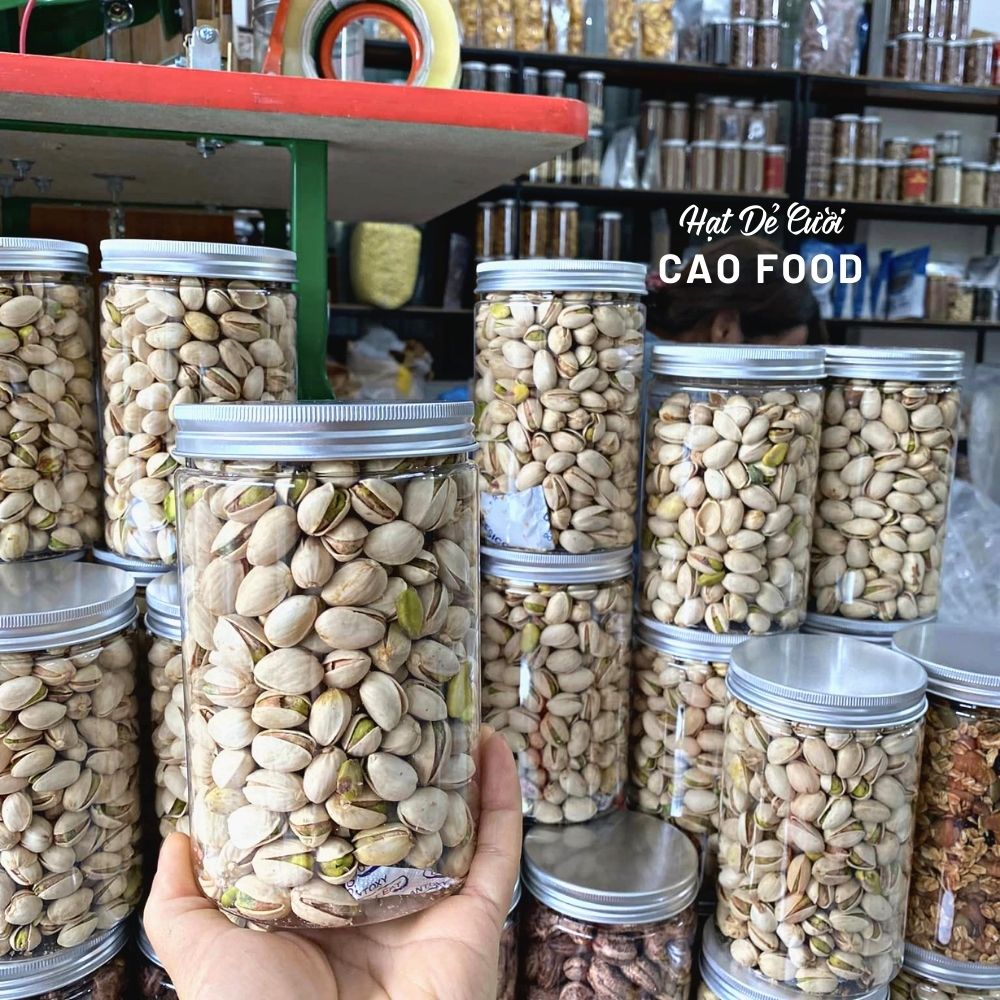 Hạt dẻ cười CAO FOOD nhập khẩu chính ngạch từ Mỹ thơm ngon và dinh dưỡng - cam kết không tẩy trắng 100% tự nhiên