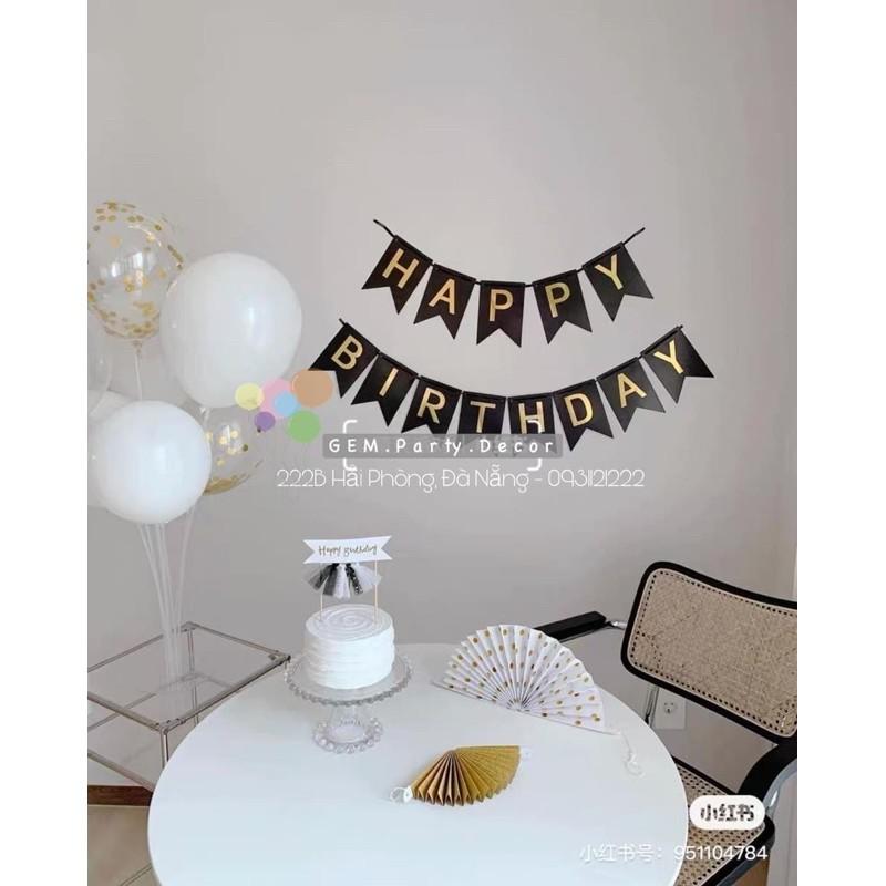 Set trang trí sinh nhật đơn giản