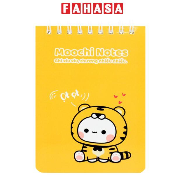 Sổ Lò Xo Moochi Notes B7 - Kẻ Ngang - 120 Trang 80gsm - The Sun 01