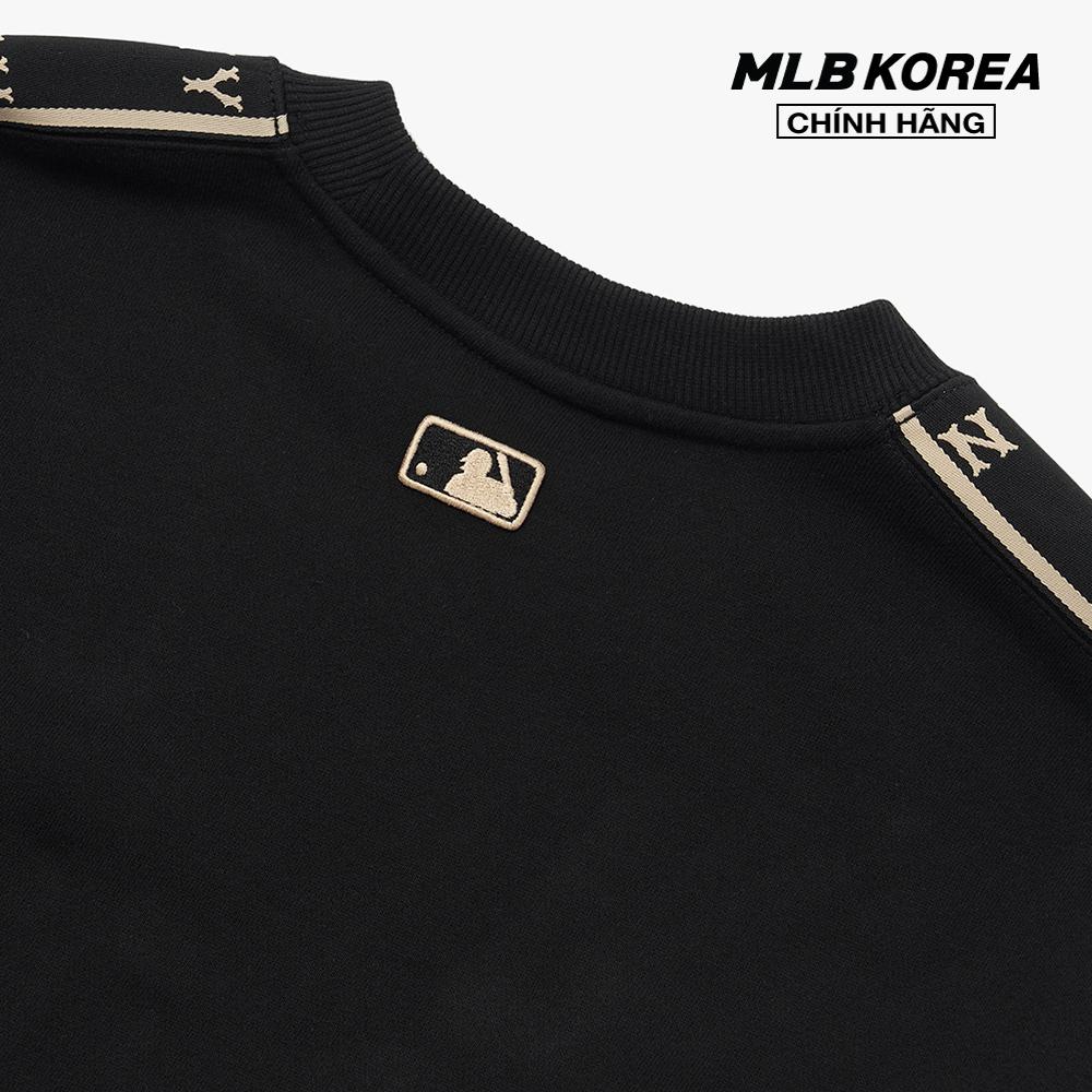 MLB - Áo sweatshirt tay dài cổ tròn phom suông Monogram 3AMTM0826