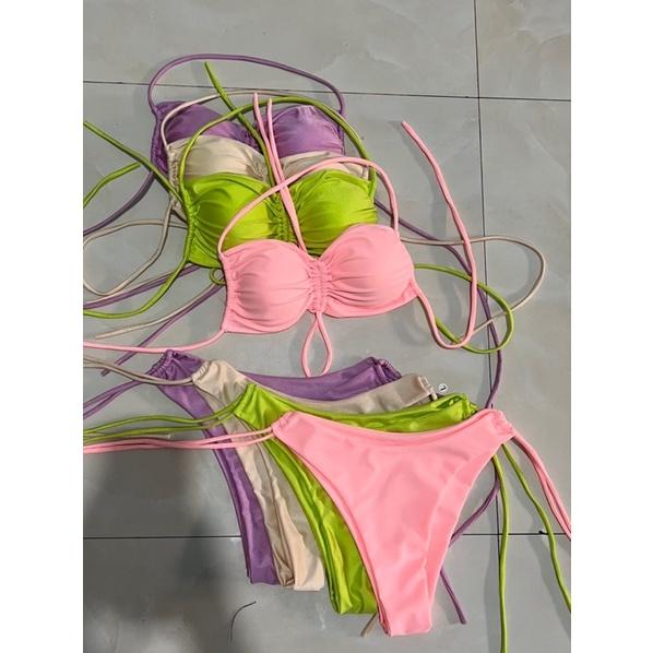 Bikini dây rút Ninh Dương Lan Ngọc siêu hot hit (hình thật)