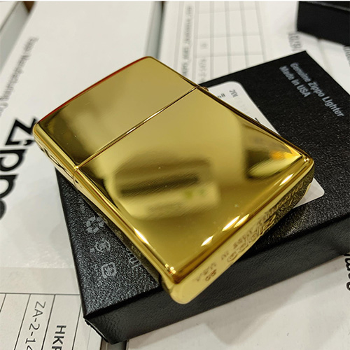 Bật lửa Zippo 88Th Anniversary Asia High Polish Plating –  Bản Mạ Vàng Kỷ Niệm 88 Năm Ra Đời Bật Lửa – ZA-2-147A