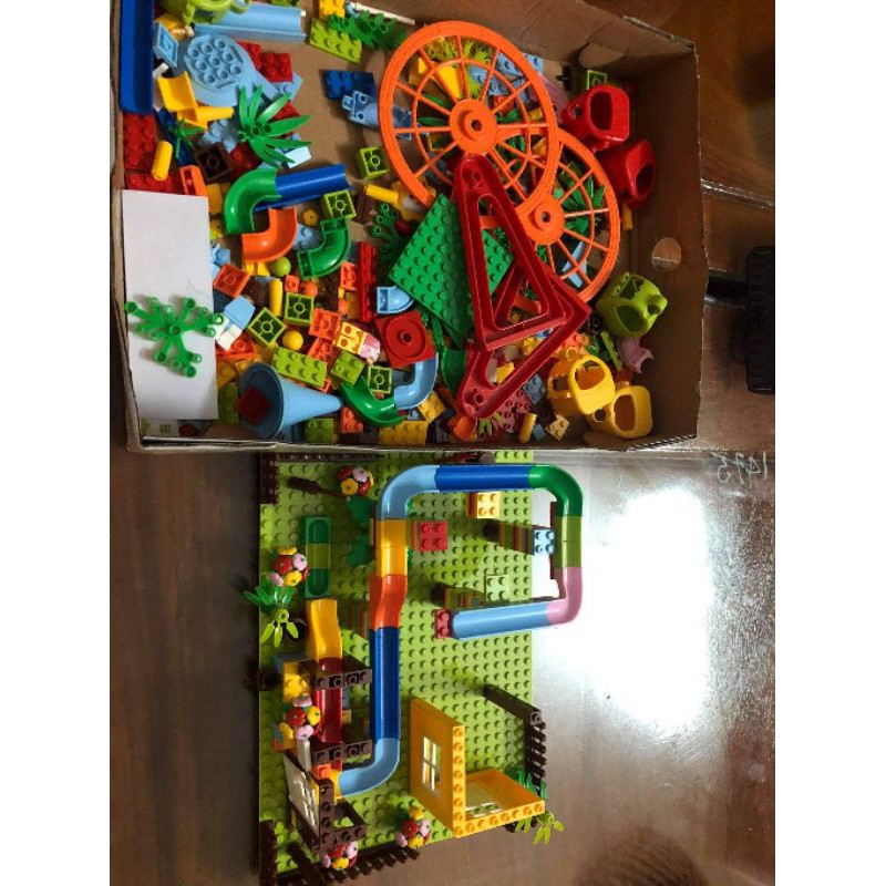 Bộ đồ chơi xếp hình Lego tháp cầu trượt đu quay 469pcs cho bé từ 6 tuổi