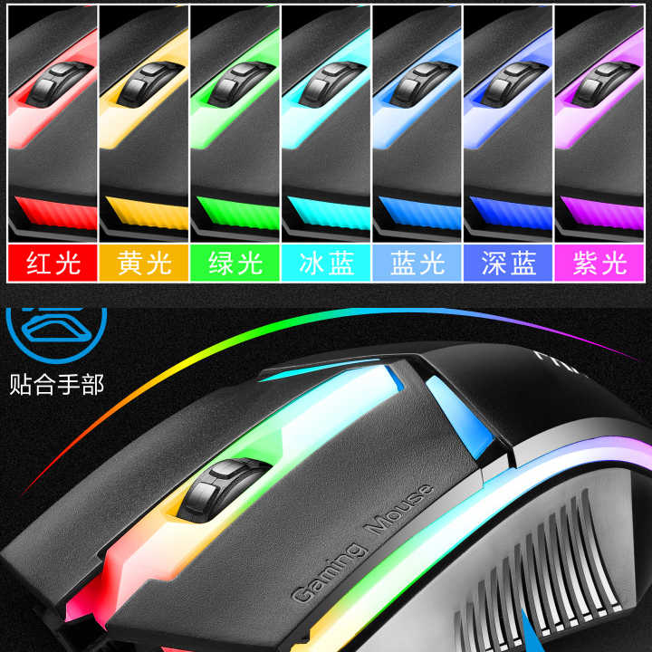 Bộ bàn phím và chuột chơi Game FRIWOL W10 Led 7 màu Phím giả cơ nghe âm thanh rất thanh với đường nét thiết kế góc cạnh tạo nên sự khác biệt với nhiều sản phẩm khác.