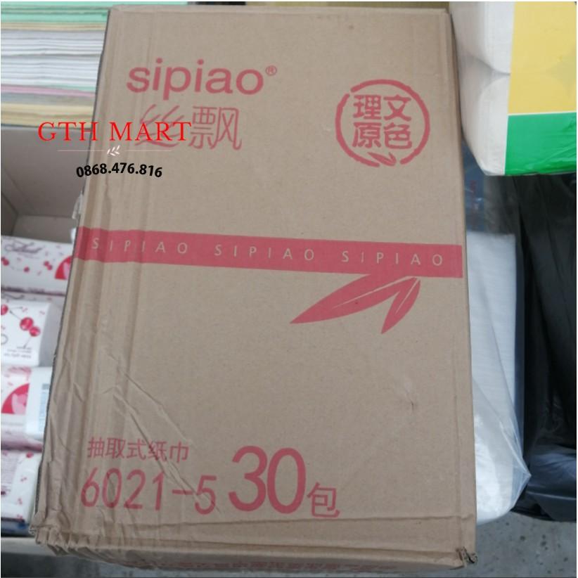 Giấy Ăn Gấu Trúc SIPIAOFREE SHIP Thùng 30 Gói giấy ăn Gấu Trúc Sipiao siêu dai -GTH MART