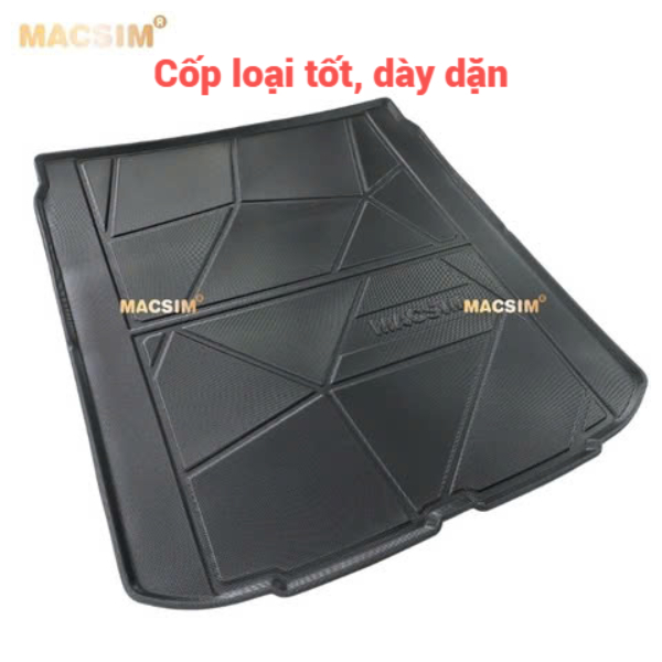 Lót cốp xe ô tô (qd) Audi A7 2019-2022 chất liệu TPV thương hiệu Macsim màu đen