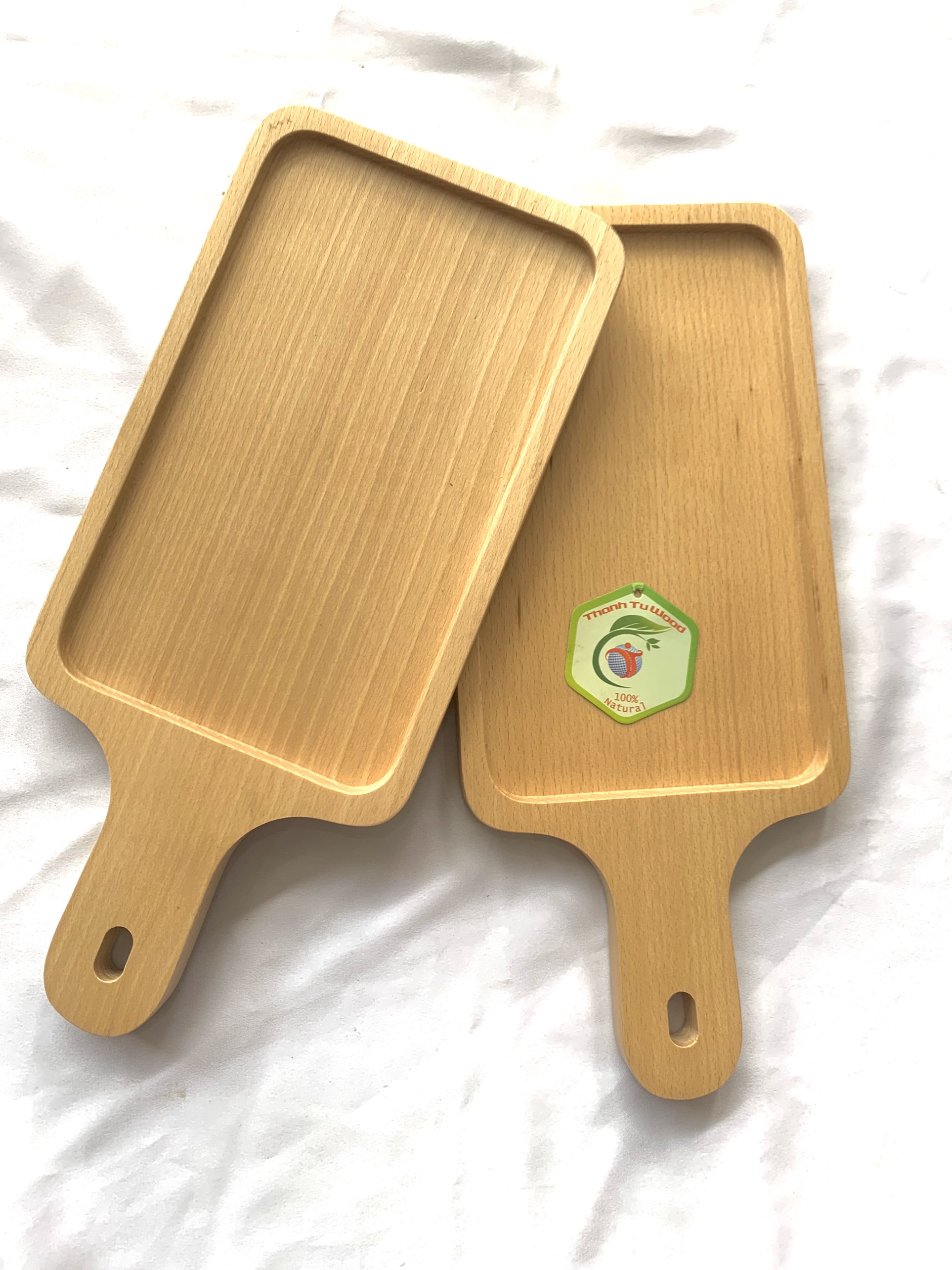 KHAY CN TAY CẦM GỖ BEECH TOUK CHEF 20*42CM