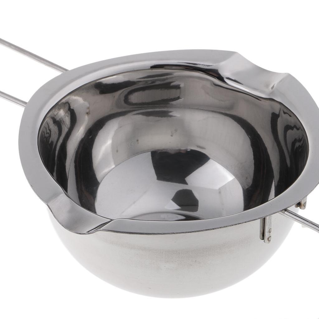 3xLong Handle Candle Wax Melting Pot Liquid Wax Pouring Tool Paraffin Melter