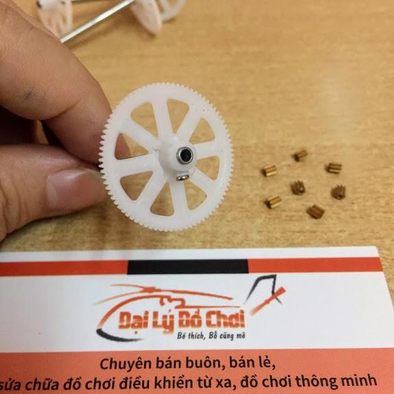 Bánh răng lớn nhỏ dành cho máy bay wltoys v911, v911 pro