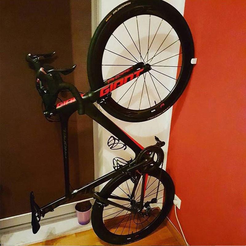 Richy Xe đạp Treo tường Móc treo Xe đạp Giá đỡ Xe đạp Đường mtb Khóa để xe Xe đạp Giá treo tường di động Giá đỡ dọc trong nhà