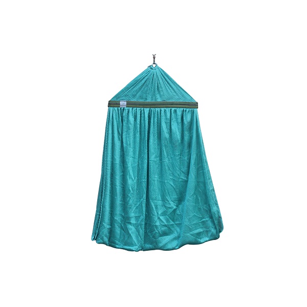 Võng lưới khổ rộng size lớn cán thép 57cm, Chất liệu 100% Sợi polyester - Lưới 2 lớp dày mềm chắc chắn, đã căng kim, ít giãn