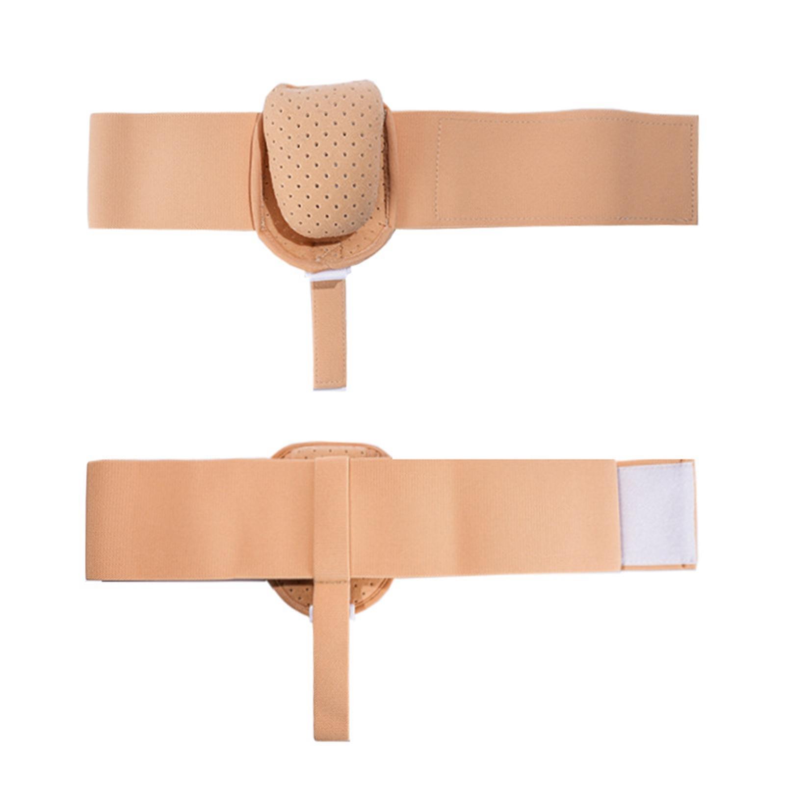 Groin Hernia Support Belt Hernia Belt Removable Pad Hernia Guard for Left
