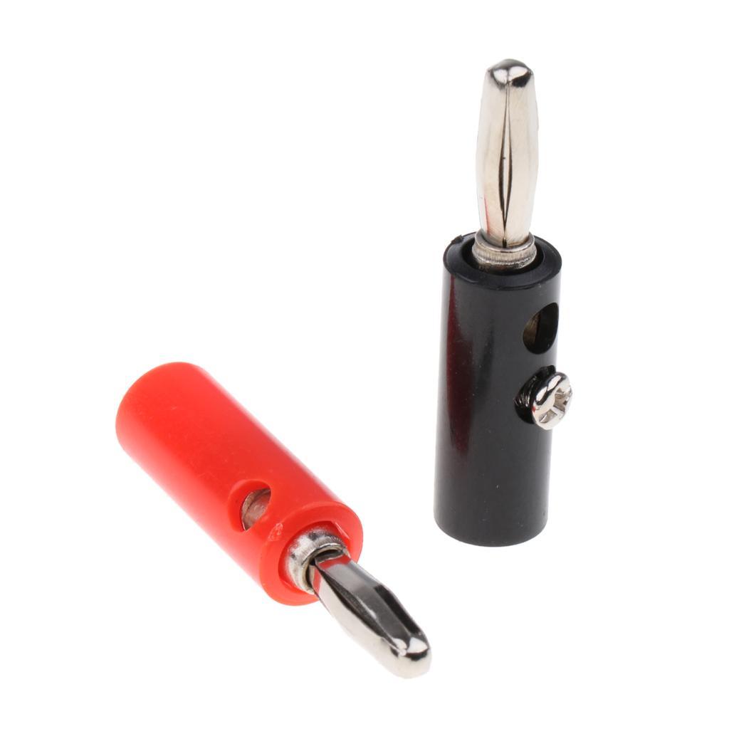 4mm 5 Pcs   and 5 Pcs   Connectors Adapter