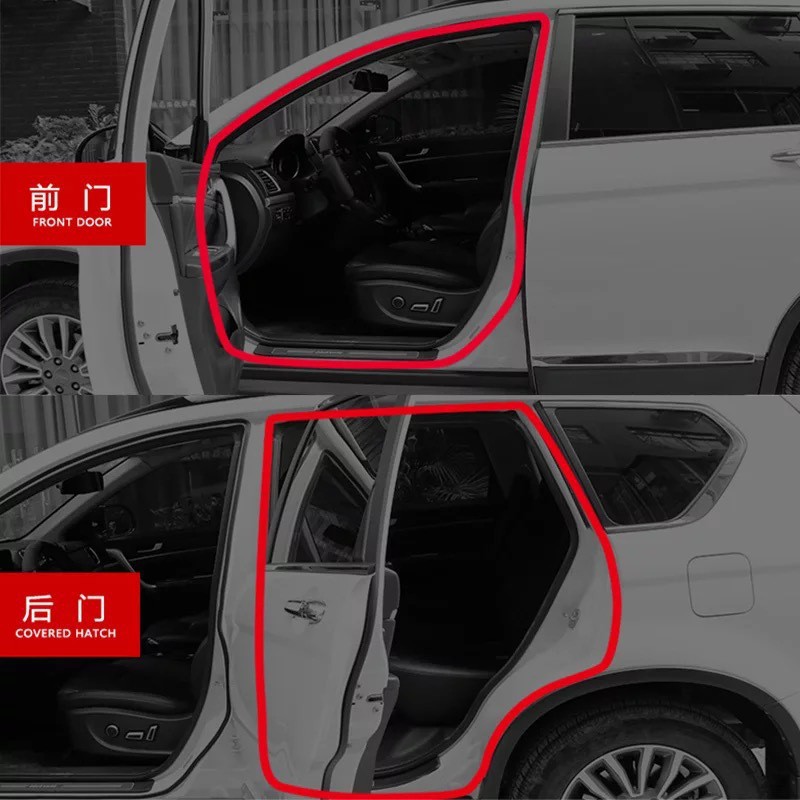 GIOĂNG CAO SU CHỐNG ỒN, CHỐNG BỤI XE HƠI DẠNG CHỮ P