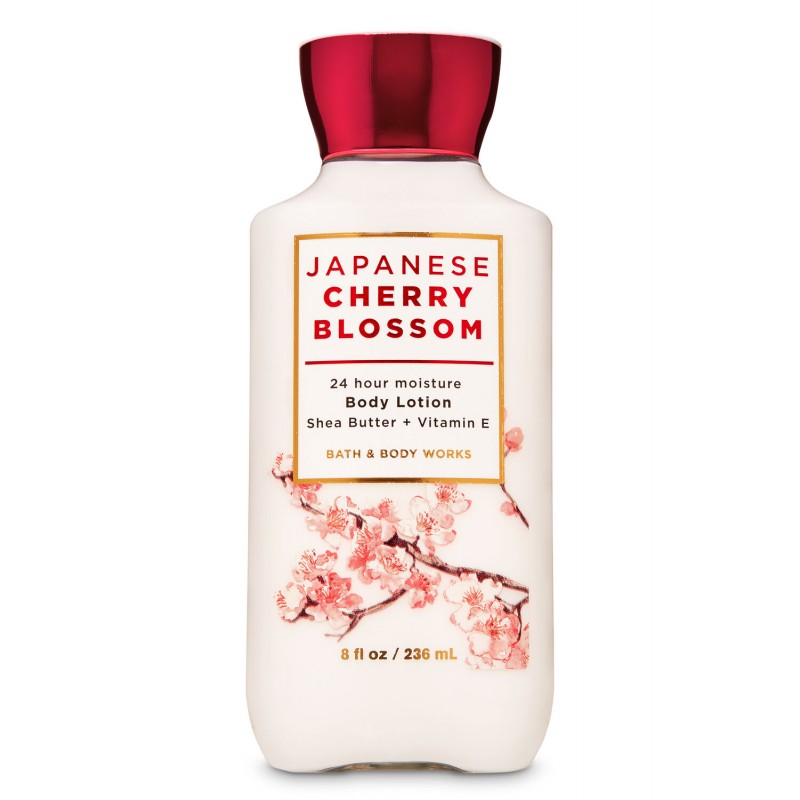 Sữa dưỡng thể Cherry Blossom - B&amp;B Works -hoa anh đào(236ml) ( không có tem phụ)