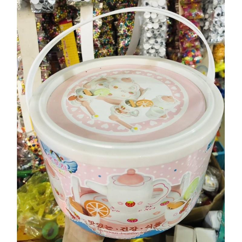 Bộ đồ chơi ấm trà bằng gỗ nhập khẩu
