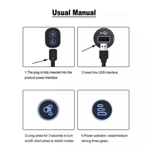 Bộ Tựa Lưng Cổ Có Chức năng Massage trên ô tô CASTON